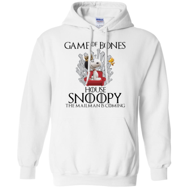 Game Of Bones House Snoopy The Mailman Is Coming Shirt