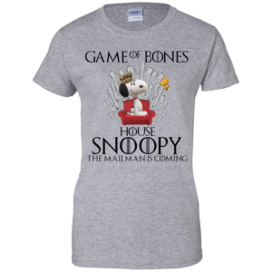 Game Of Bones House Snoopy The Mailman Is Coming Shirt image Game Of Bones House Snoopy The Mailman Is Coming Shirt