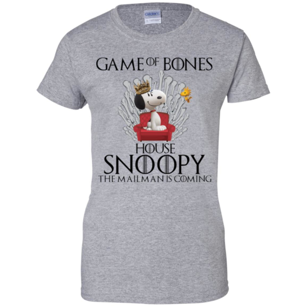 Game Of Bones House Snoopy The Mailman Is Coming Shirt