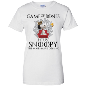 Game Of Bones House Snoopy The Mailman Is Coming Shirt image Game Of Bones House Snoopy The Mailman Is Coming Shirt