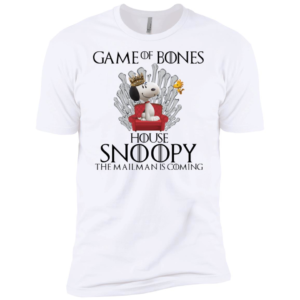 Game Of Bones House Snoopy The Mailman Is Coming Shirt image Game Of Bones House Snoopy The Mailman Is Coming Shirt