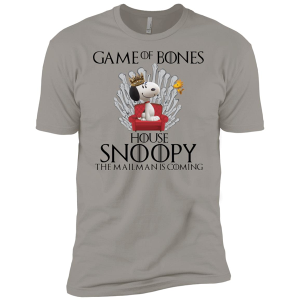 Game Of Bones House Snoopy The Mailman Is Coming Shirt