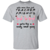 Flamingo We’re More Than Just Teacher Friends We’re Like A Really Small Gang Shirt