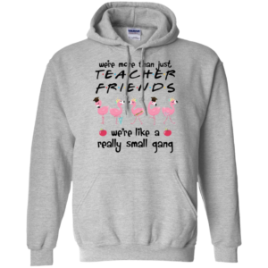 Flamingo We're More Than Just Teacher Friends We're Like A Really Small Gang Shirt image Flamingo We're More Than Just Teacher Friends We're Like A Really Small Gang Shirt