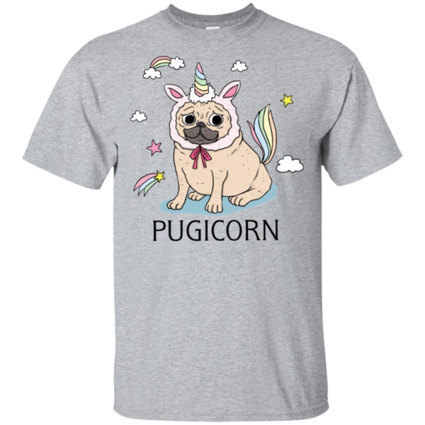 Pugicorn Funny Unicorn Pug Shirt