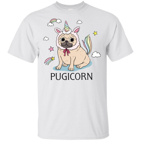 Pugicorn Funny Unicorn Pug Shirt