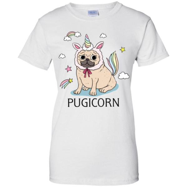 Pugicorn Funny Unicorn Pug Shirt