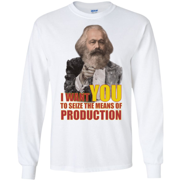 Karl Marx I Want You To Seize The Means Of Production Shirt