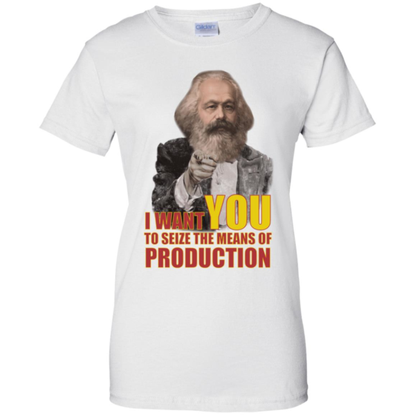Karl Marx I Want You To Seize The Means Of Production Shirt