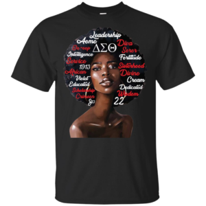 Delta DST Sorority Natural Hair Diva Sigma Theta Paraphernalia Shirt