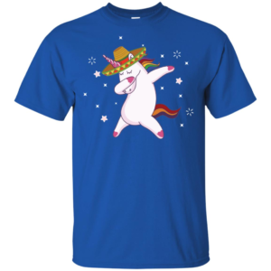 Dabbing Unicorn Cinco de Mayo Shirt