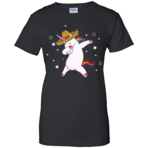 Dabbing Unicorn Cinco de Mayo Shirt