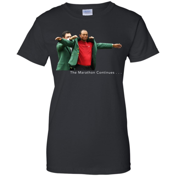 Tiger Woods Crenshaw The Marathon Continues Shirt