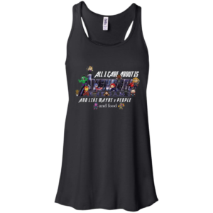 All I Care About Is Avengers Endgame And Like Maybe 3 People And Food Shirt