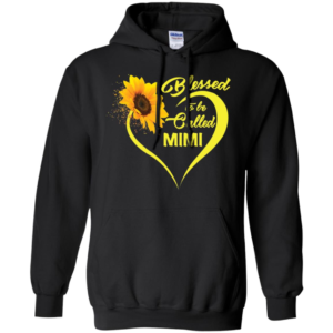 Sunflower Blessed To Be Called Mimi Shirt