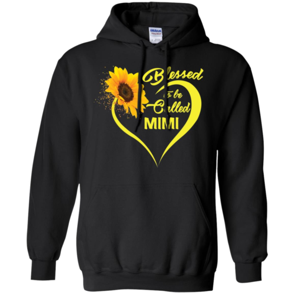 Sunflower Blessed To Be Called Mimi Shirt