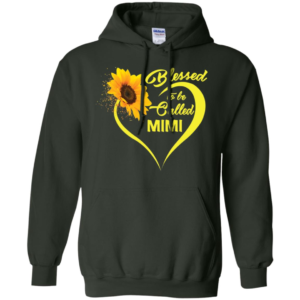 Sunflower Blessed To Be Called Mimi Shirt