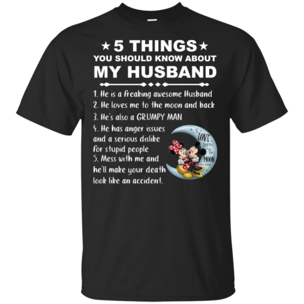 5 Things You Should Know About My Husband Mickey And Minnie Shirt