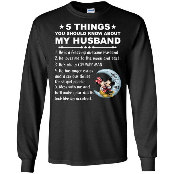 5 Things You Should Know About My Husband Mickey And Minnie Shirt