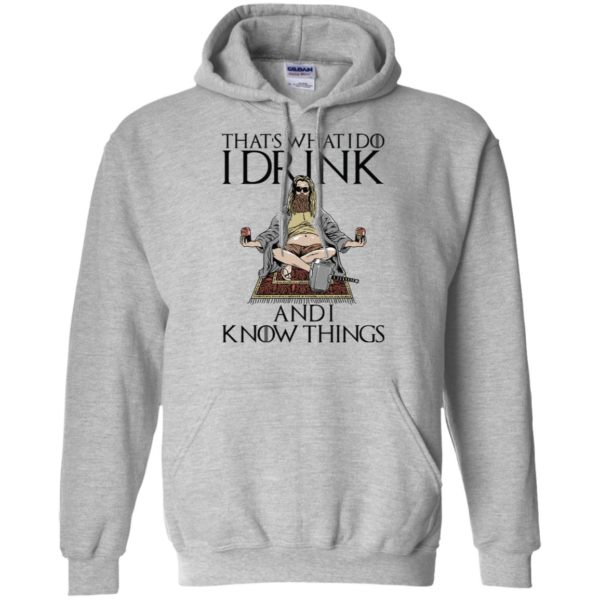 Fat Thor That’s What I Do I Drink And I Know Things Shirt