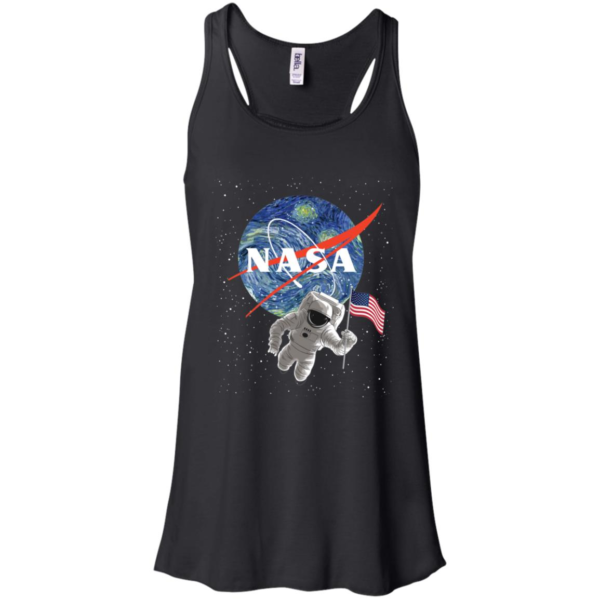 Van Gogh The Starry Night Nasa Shirt