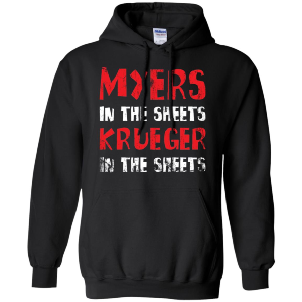 Myers In The Streets Krueger In The Sheets Shirt