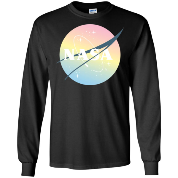 NASA Pastel Rainbow Logo Shirt