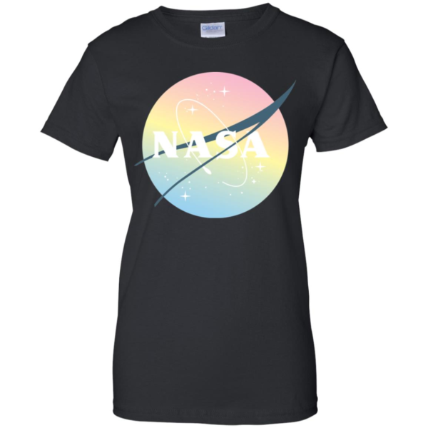 NASA Pastel Rainbow Logo Shirt