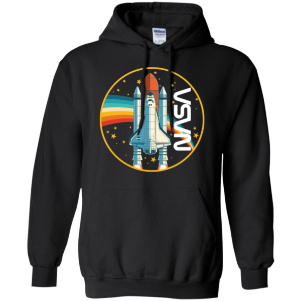 NASA Shuttle Launch With Rainbow Shirt