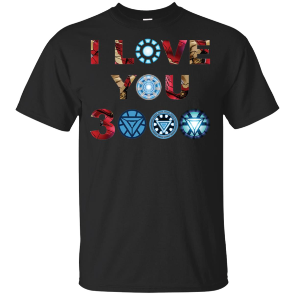 I Love You 3000 Iron Man Avengers Endgame Shirt