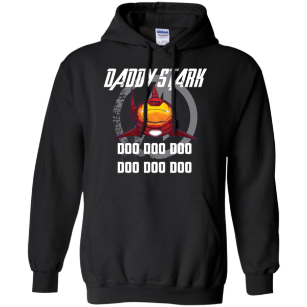 Avengers Iron Man Daddy Stark Shark Doo Doo Doo Doo Doo Doo Shirt