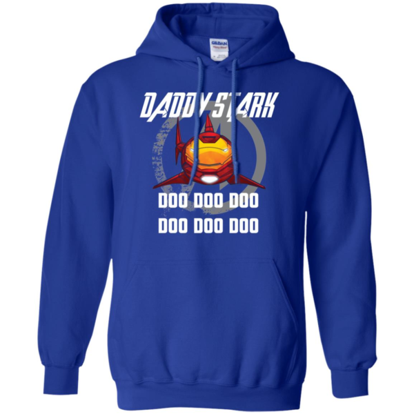 Avengers Iron Man Daddy Stark Shark Doo Doo Doo Doo Doo Doo Shirt