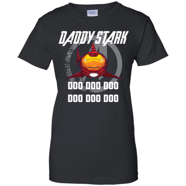 Avengers Iron Man Daddy Stark Shark Doo Doo Doo Doo Doo Doo Shirt