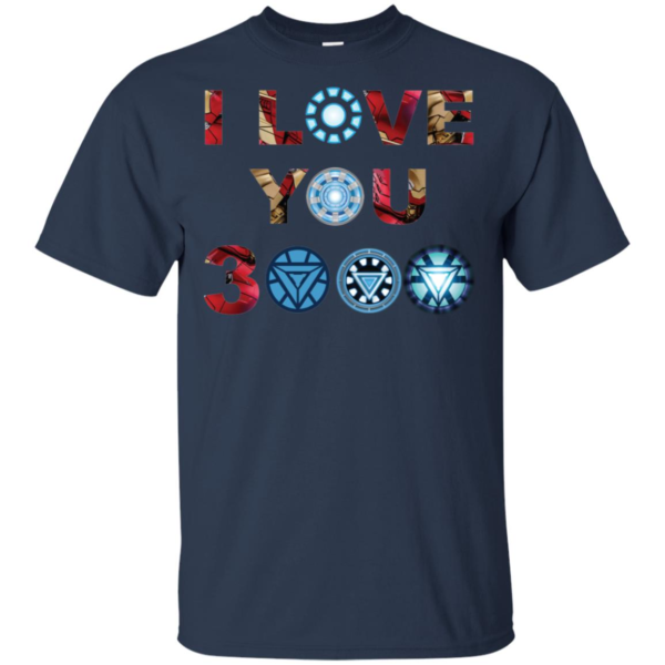 I Love You 3000 Iron Man Avengers Endgame Shirt