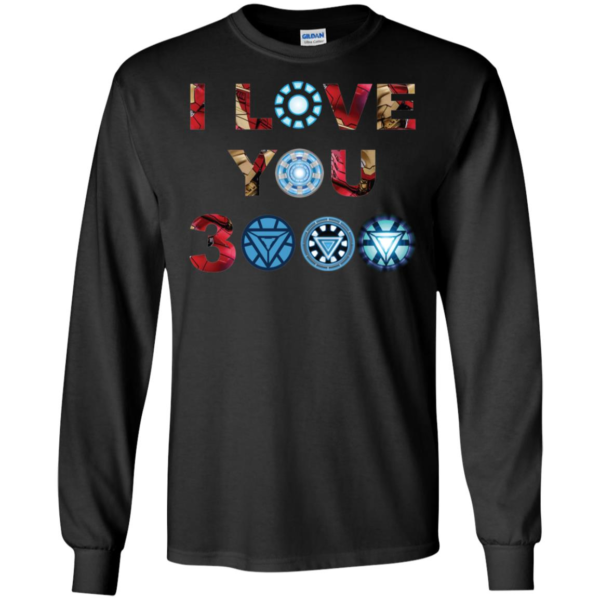 I Love You 3000 Iron Man Avengers Endgame Shirt