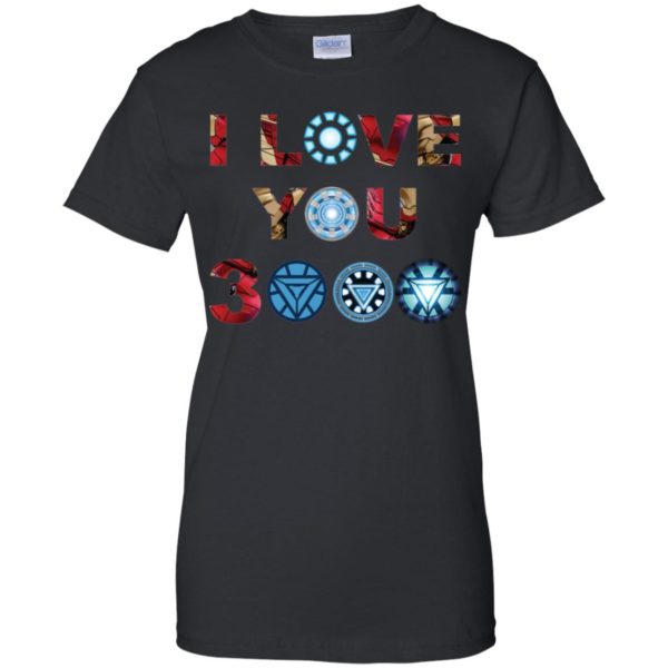 I Love You 3000 Iron Man Avengers Endgame Shirt