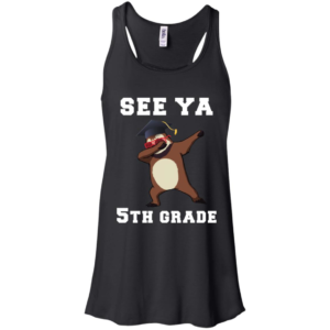See Ya 5th Grade Graduation Day Sloth Dabbing Shirt
