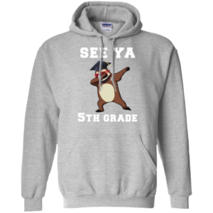 See Ya 5th Grade Graduation Day Sloth Dabbing Shirt