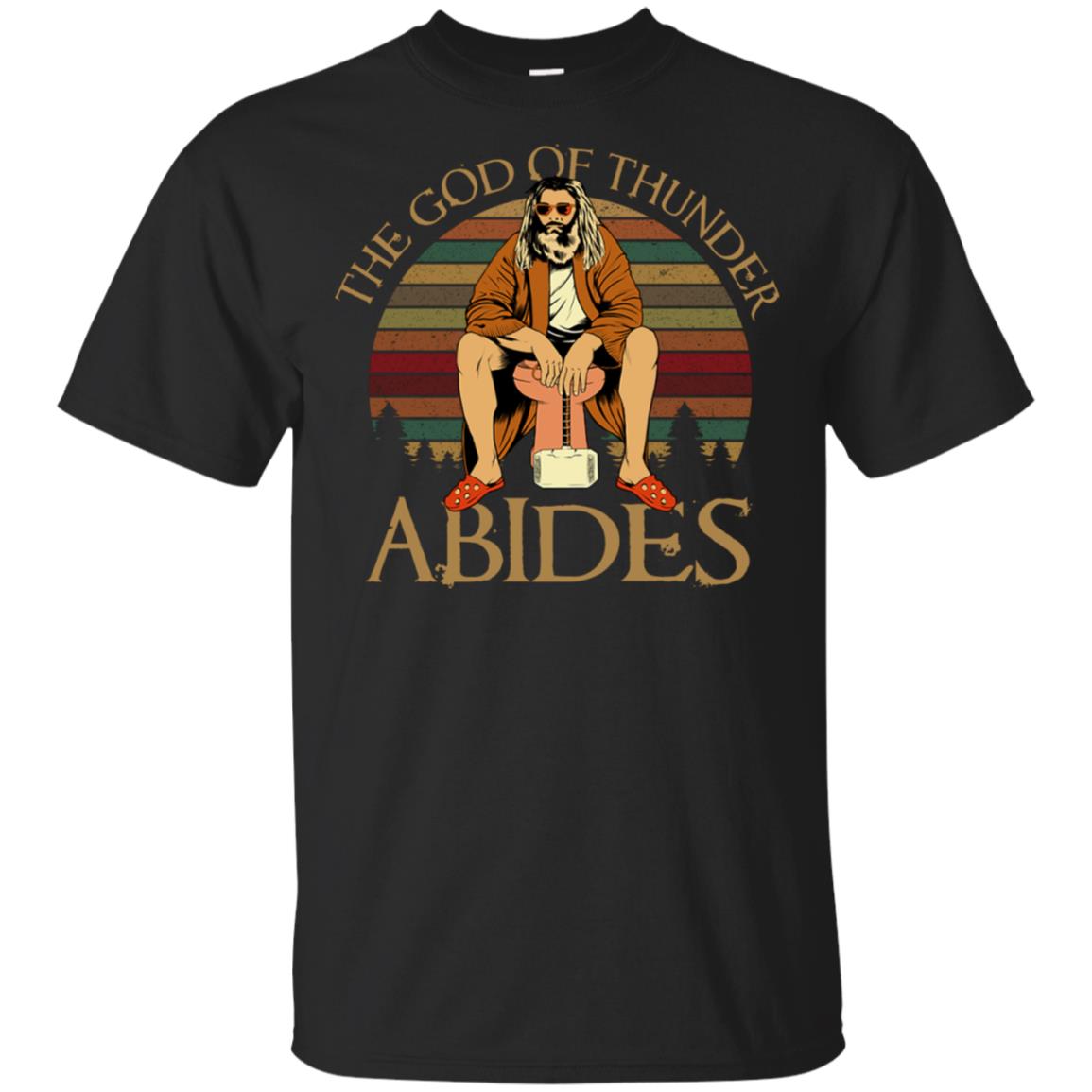 Fat Thor The God Of Thunder Abides Shirt image Fat Thor The God Of Thunder Abides Shirt