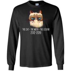 Grumpy The Cat The Moth The Legend 2012 2019 Shirt