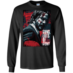 John Wick Has Guns Lots of Guns Shirt image John Wick Has Guns Lots of Guns Shirt