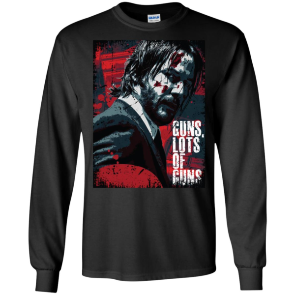John Wick Has Guns Lots of Guns Shirt