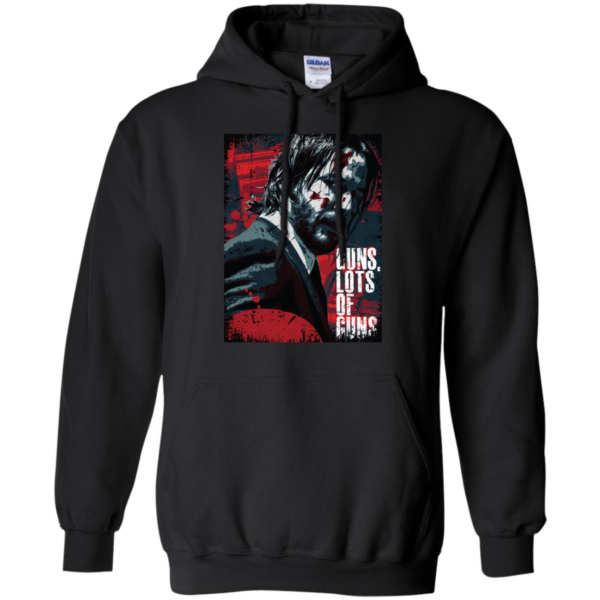 John Wick Has Guns Lots of Guns Shirt