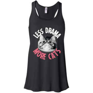 Less Drama More Cats Shirt