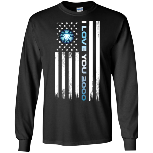 Dad I Love You 3000 Flag Shirt