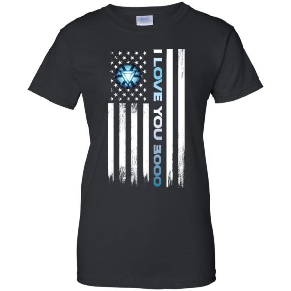 Dad I Love You 3000 Flag Shirt