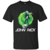 John Rick John Wick Rick And Morty Shirt
