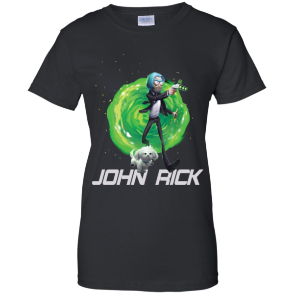 John Rick John Wick Rick And Morty Shirt