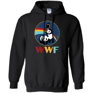 WWF Funny Panda Bear Wrestling Shirt
