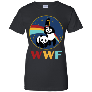 WWF Funny Panda Bear Wrestling Shirt